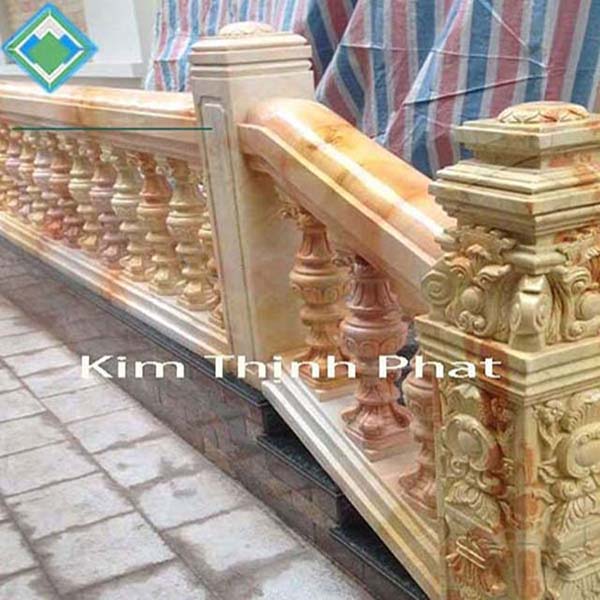 Lan can đá hoa cương emperador nhập khẩu từ Ấn Độ lợi ích vượt trội giá bán
