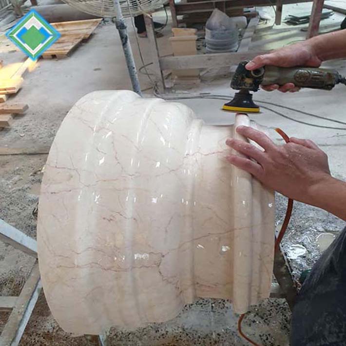 cột đá hoa cương30
