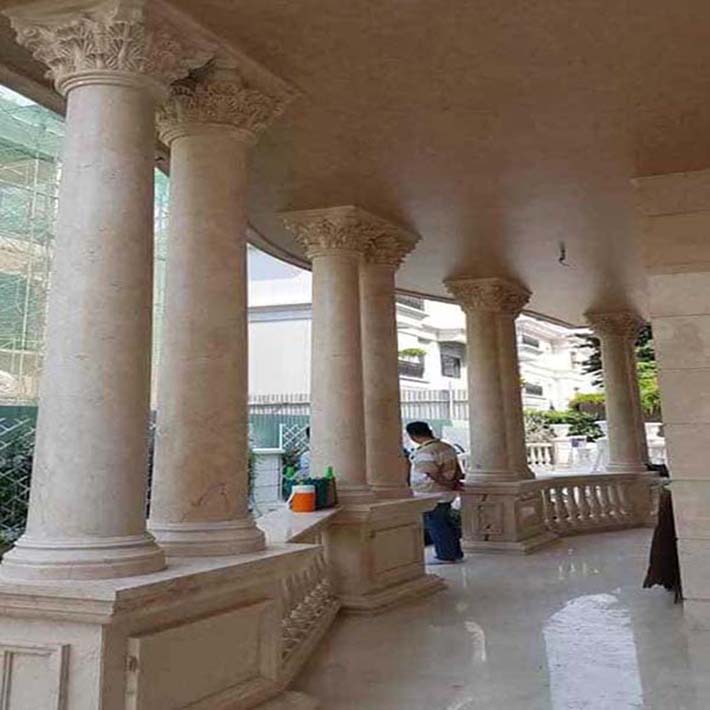 cột đá hoa cương16