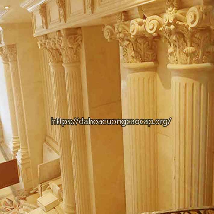 cột đá marble