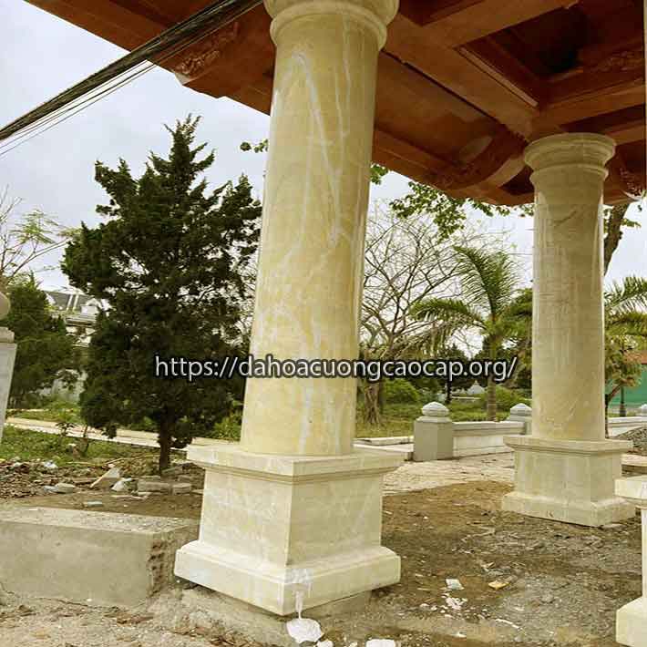 cột đá marble13