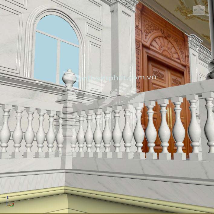 Đá hoa cương lan can cao cấp