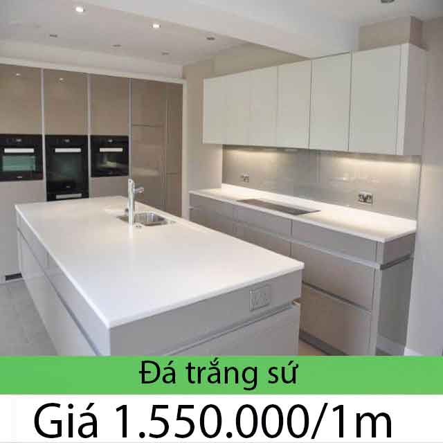 Mặt bàn bếp đá trắng sứ siêu bền14