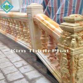 Mẫu Lan Can Đá Hoa Cương công trình hoàn thiện ngày nay